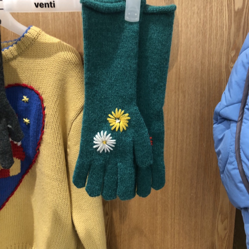 VENTI東大門㊣直郵女士新品真品25秋冬熱賣職業襪子手工花朵VENTI襪子圖色4