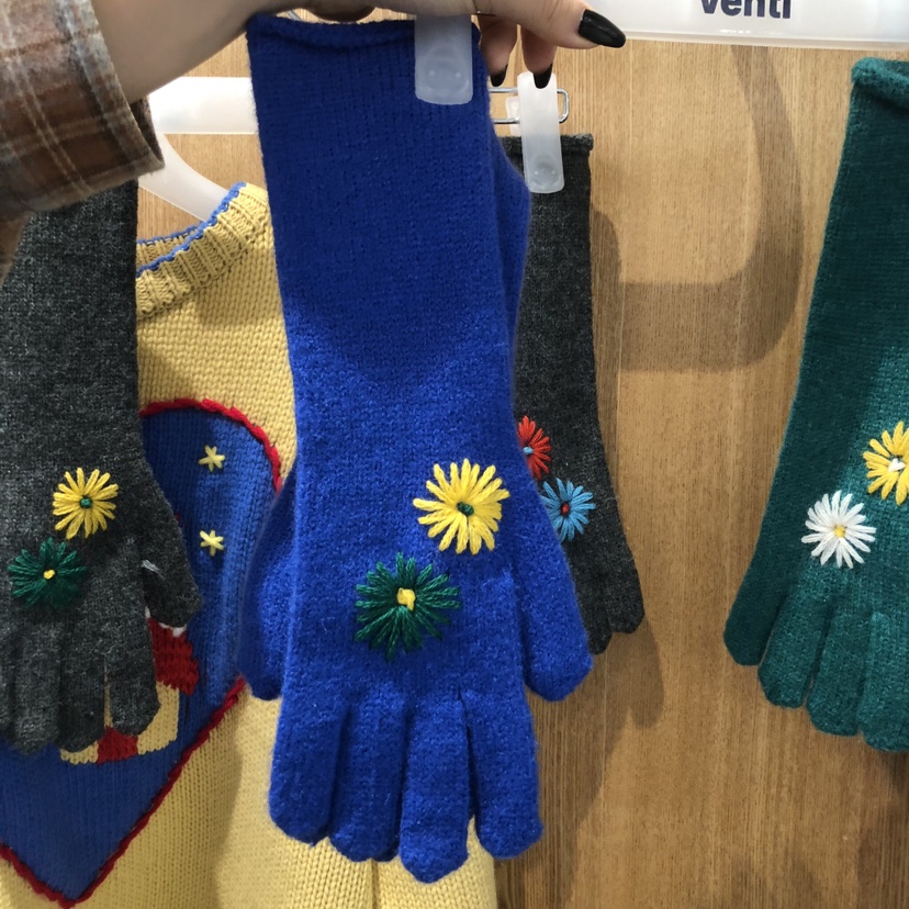VENTI東大門㊣直郵女士新品真品25秋冬熱賣職業襪子手工花朵VENTI襪子圖色5