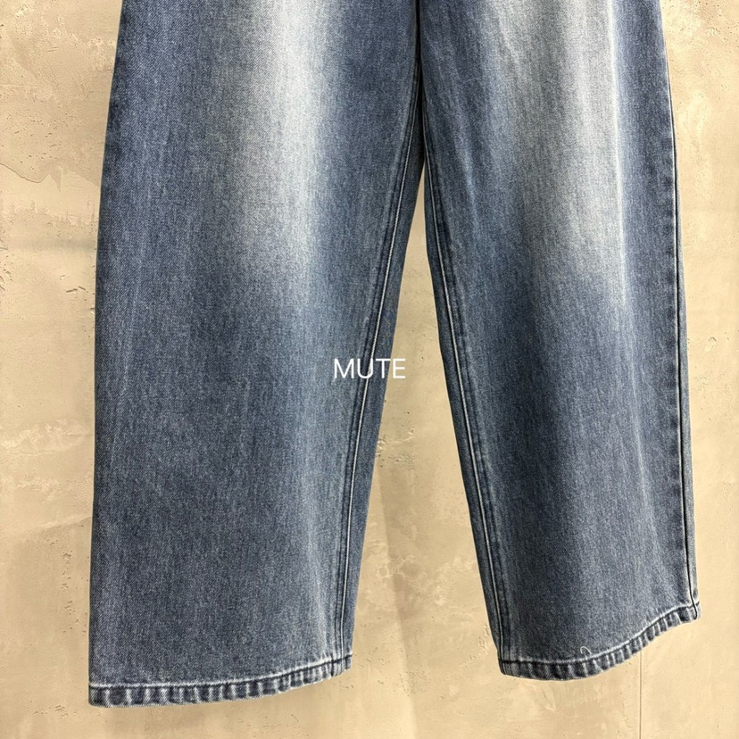 MUTE-P韓國直郵㊣女裝新款熱賣時尚人氣真品推薦休閑牛仔褲MUTE牛仔褲