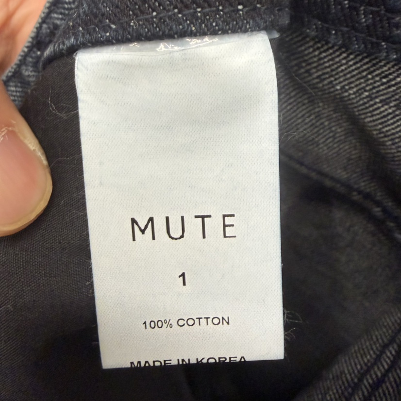 MUTE-P韓國直郵㊣女裝新款熱賣時尚人氣真品推薦休閑牛仔褲MUTE牛仔褲