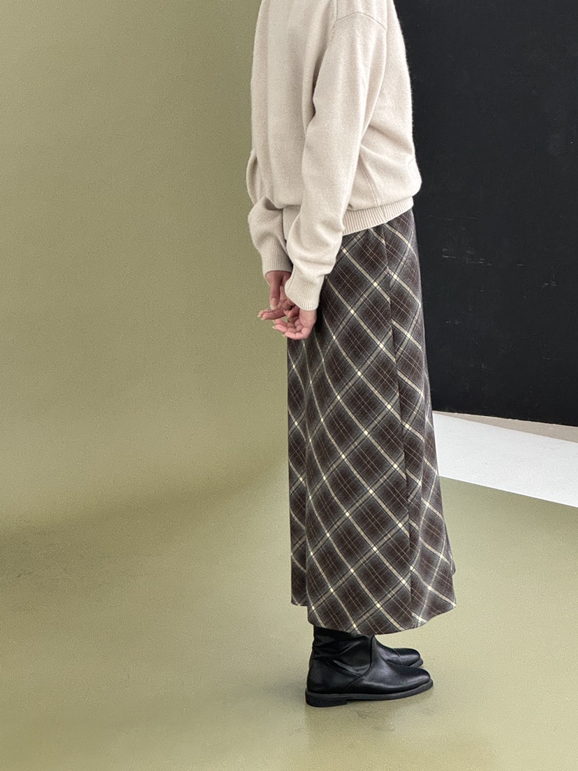 REGULARLY/PLACOR東大門㊣實拍女裝新品熱賣人氣25秋冬長裙REGULARLY/PLACOR長裙