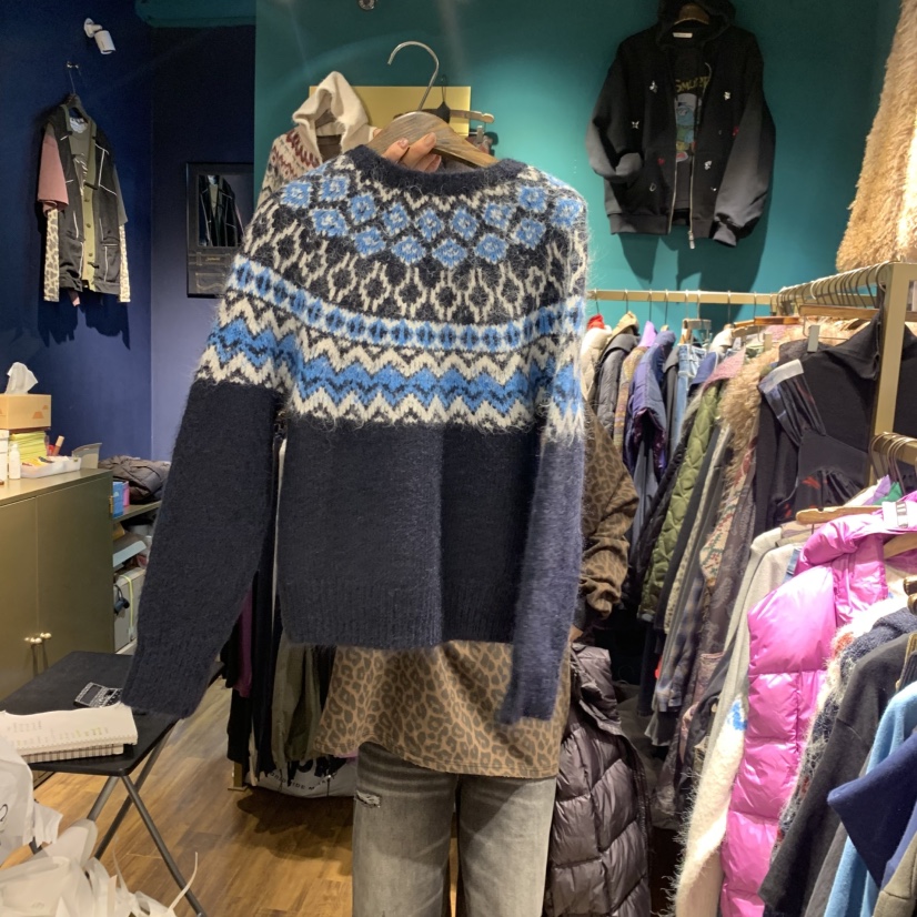 MERCI LINDA韓國代購㊣女士新款25秋冬真品職業熱賣針織衫MERCI LINDA針織衫