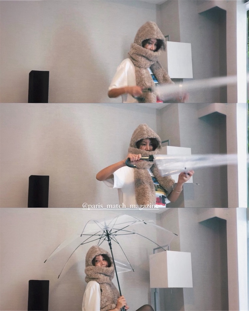 PARIS MATCH韓國直郵㊣女士新款時尚熱賣25秋冬真品圍巾披肩PARIS MATCH圍巾/披肩