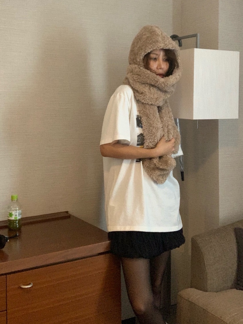 PARIS MATCH韓國直郵㊣女士新款時尚熱賣25秋冬真品圍巾披肩PARIS MATCH圍巾/披肩