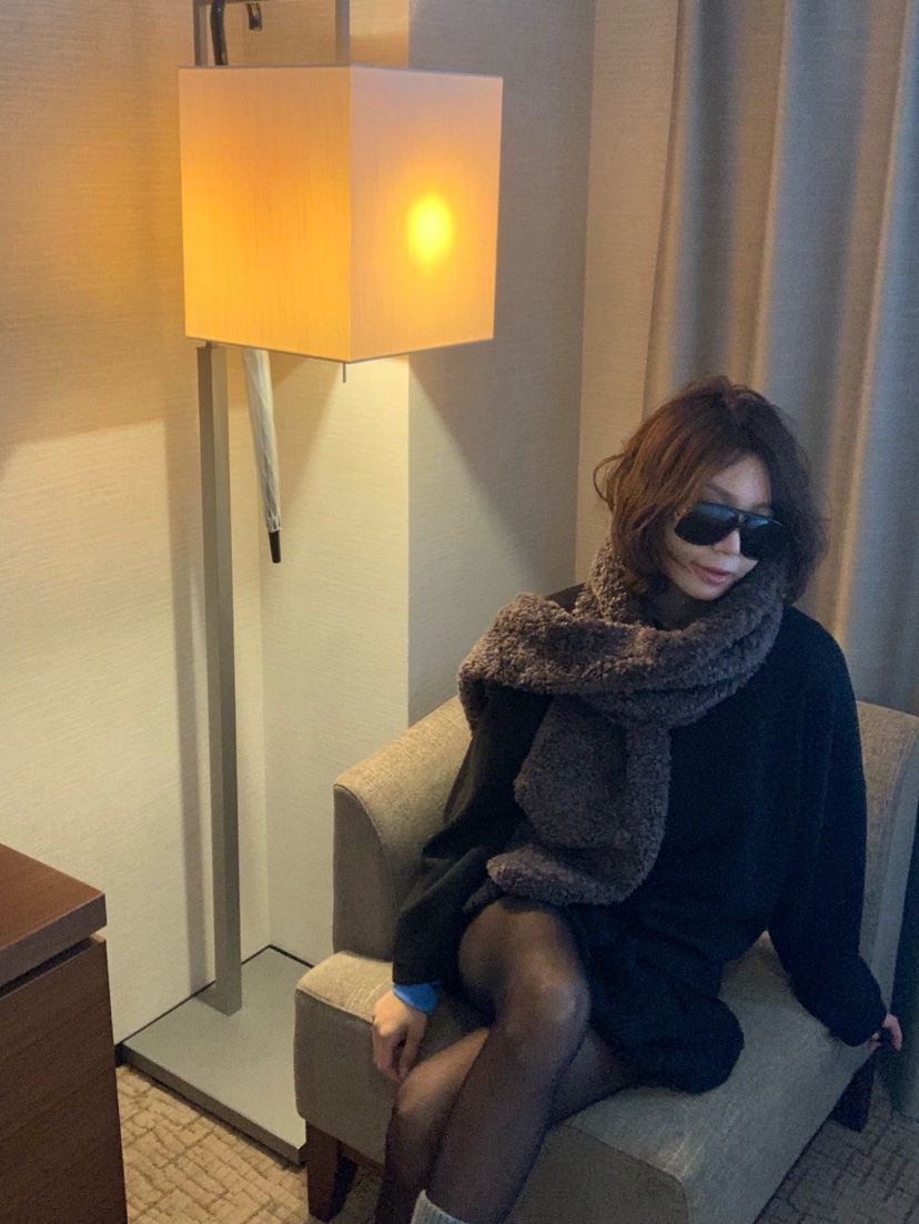 PARIS MATCH韓國直郵㊣女士新款時尚熱賣25秋冬真品圍巾披肩PARIS MATCH圍巾/披肩