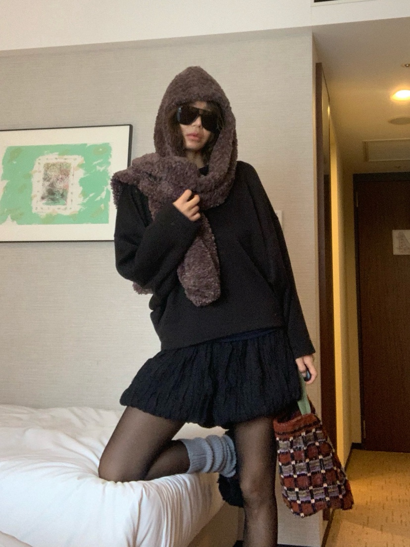 PARIS MATCH韓國直郵㊣女士新款時尚熱賣25秋冬真品圍巾披肩PARIS MATCH圍巾/披肩