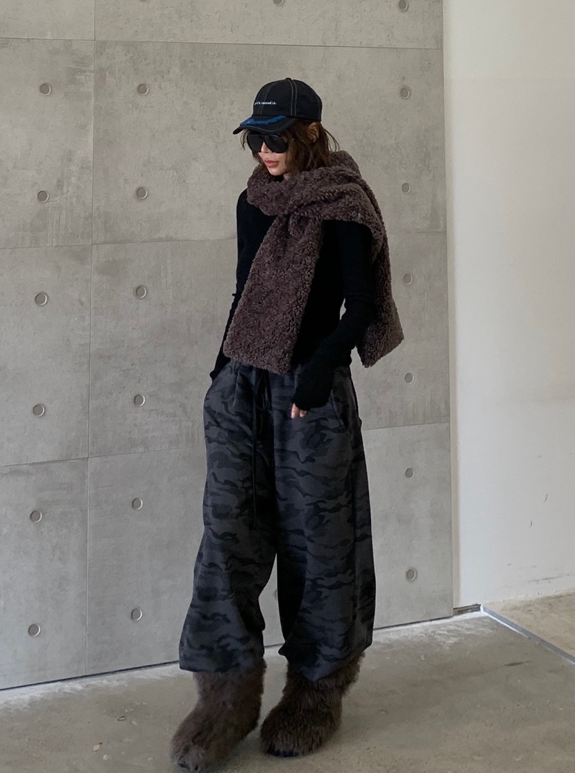 PARIS MATCH韓國直郵㊣女士新款時尚熱賣25秋冬真品圍巾披肩PARIS MATCH圍巾/披肩