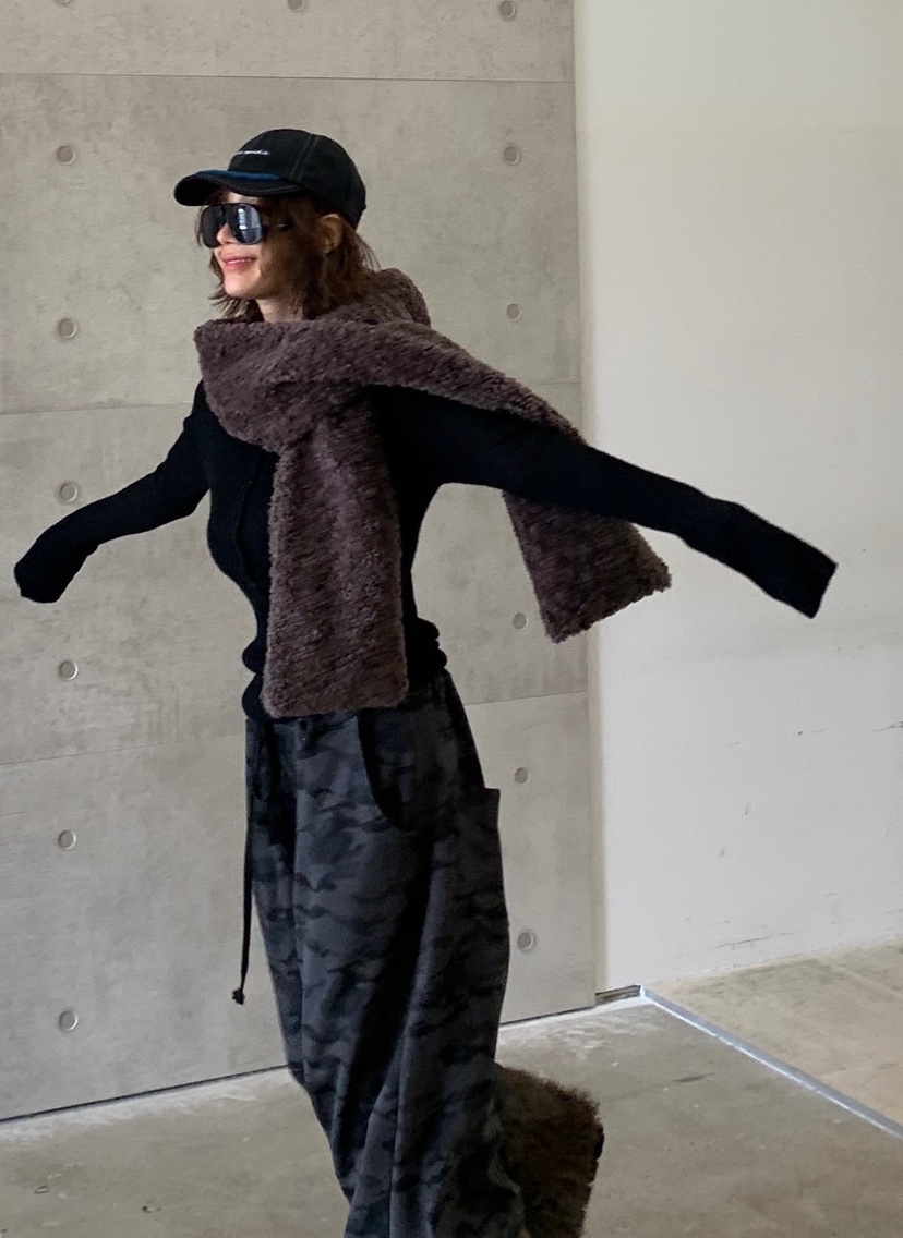 PARIS MATCH韓國直郵㊣女士新款時尚熱賣25秋冬真品圍巾披肩PARIS MATCH圍巾/披肩