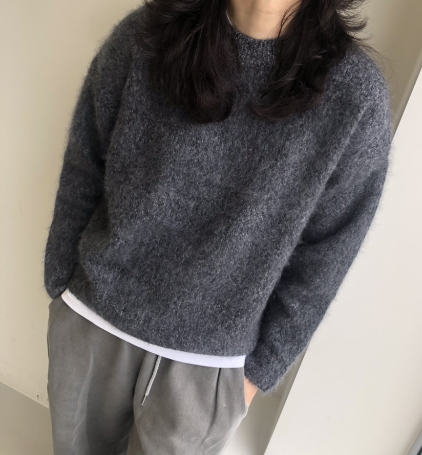 GLAD SOME韓國代購㊣女士新款熱賣人氣推薦時尚25秋冬毛衣羊絨GLAD SOME毛衣