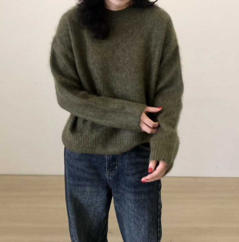 GLAD SOME韓國代購㊣女士新款熱賣人氣推薦時尚25秋冬毛衣羊絨GLAD SOME毛衣