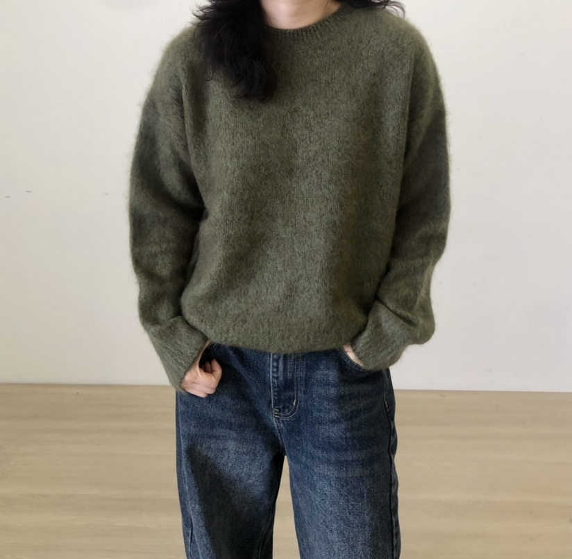 GLAD SOME韓國代購㊣女士新款熱賣人氣推薦時尚25秋冬毛衣羊絨GLAD SOME毛衣