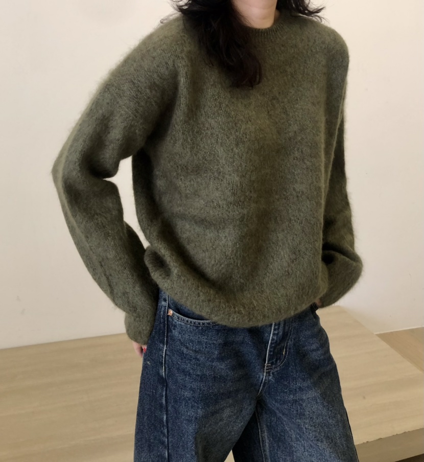 GLAD SOME韓國代購㊣女士新款熱賣人氣推薦時尚25秋冬毛衣羊絨GLAD SOME毛衣