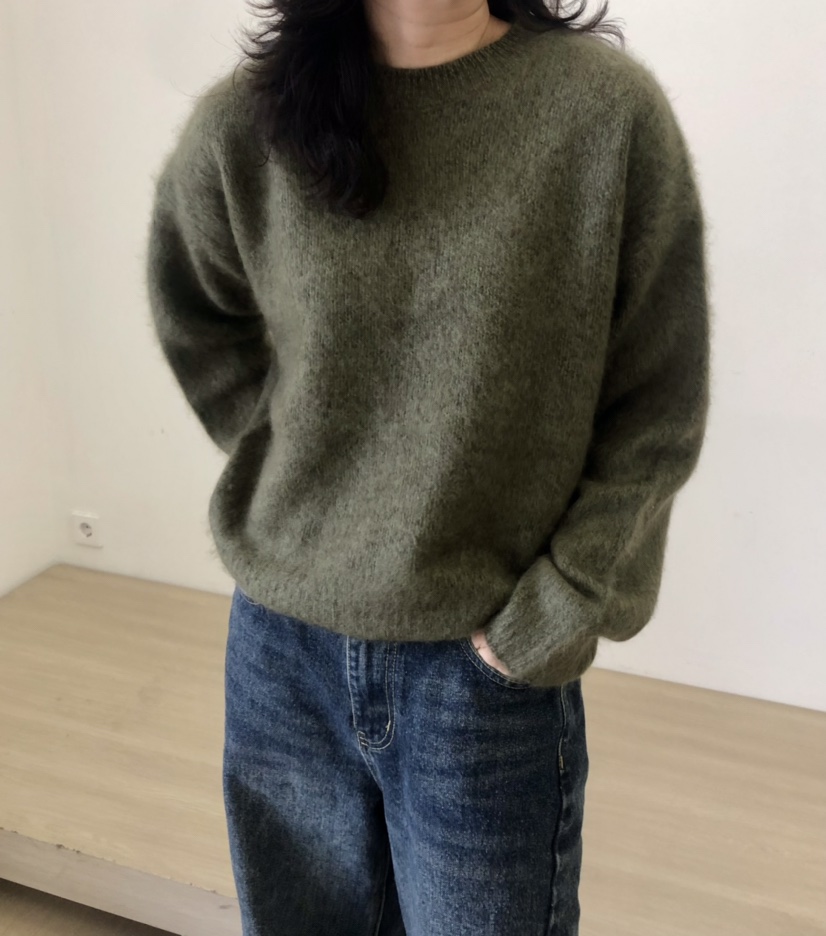 GLAD SOME韓國代購㊣女士新款熱賣人氣推薦時尚25秋冬毛衣羊絨GLAD SOME毛衣