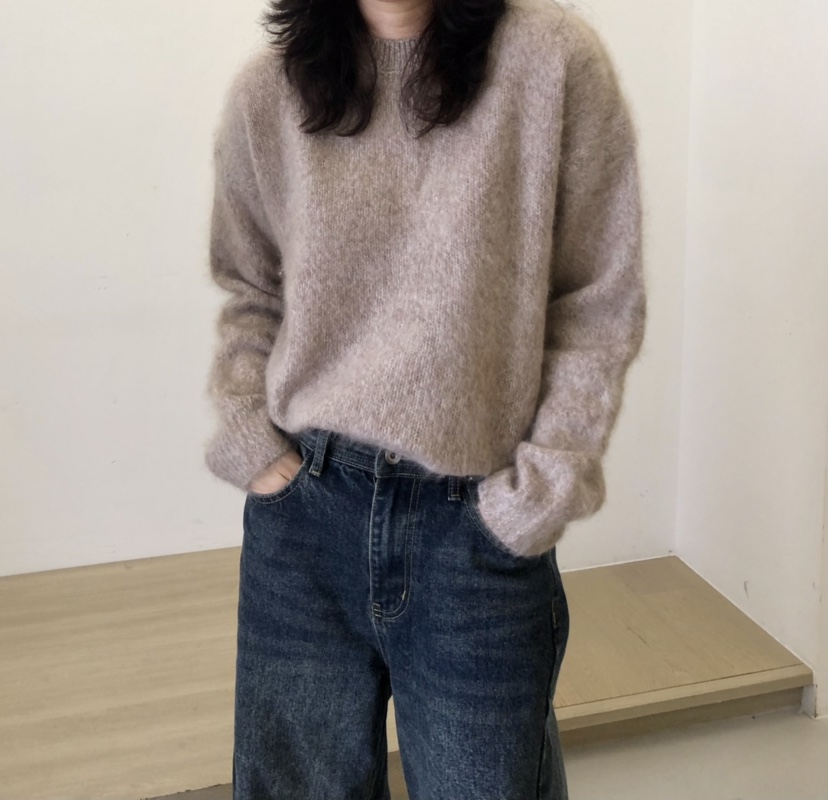 GLAD SOME韓國代購㊣女士新款熱賣人氣推薦時尚25秋冬毛衣羊絨GLAD SOME毛衣