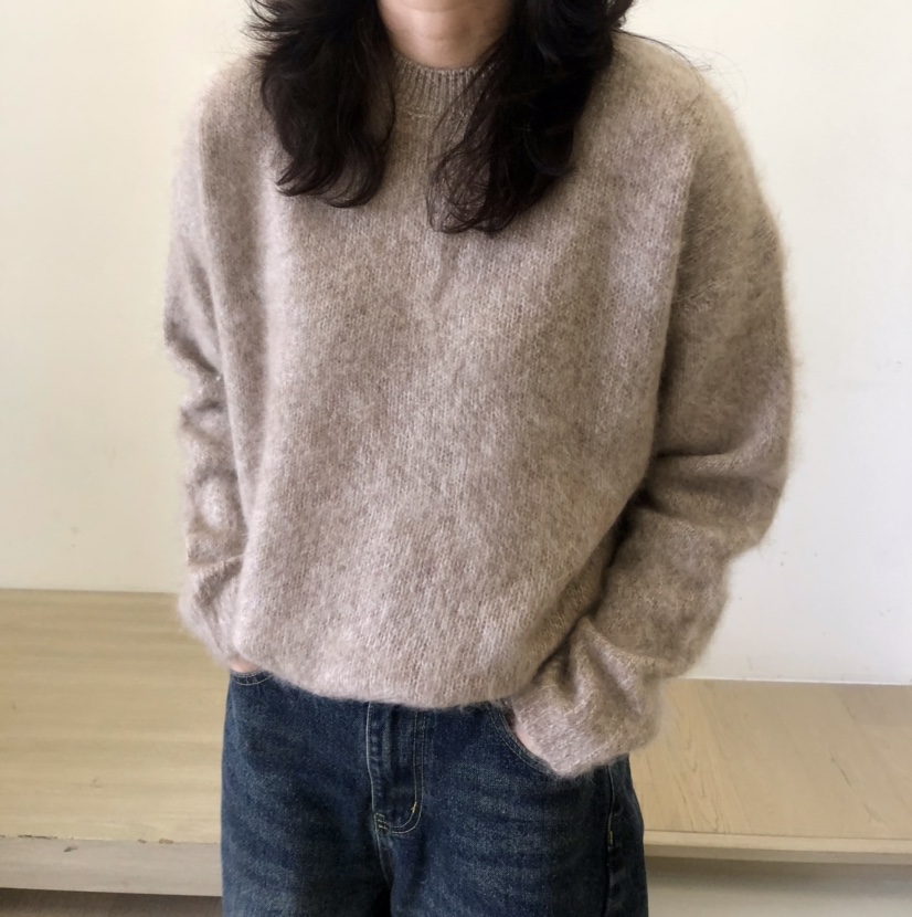 GLAD SOME韓國代購㊣女士新款熱賣人氣推薦時尚25秋冬毛衣羊絨GLAD SOME毛衣