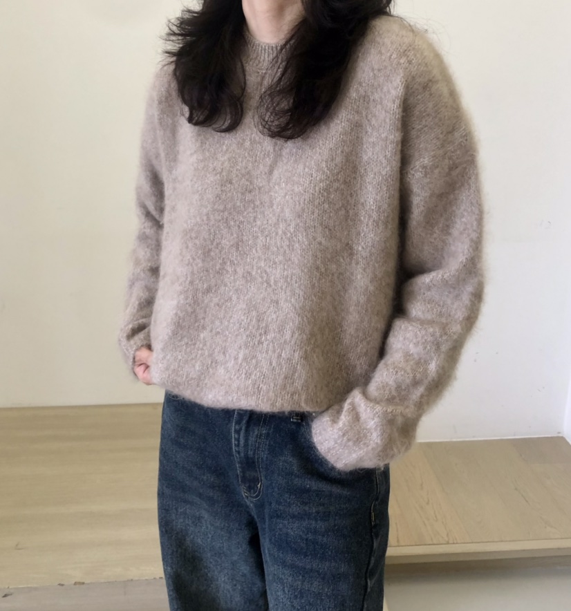 GLAD SOME韓國代購㊣女士新款熱賣人氣推薦時尚25秋冬毛衣羊絨GLAD SOME毛衣