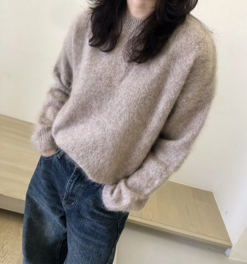 GLAD SOME韓國代購㊣女士新款熱賣人氣推薦時尚25秋冬毛衣羊絨GLAD SOME毛衣圖色3