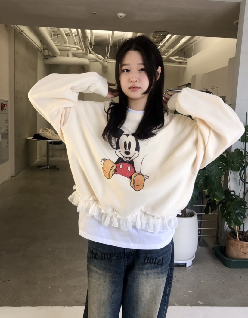 GLAD SOME東大門㊣實拍女士新品休閑真品時尚25秋冬衛衣雪紡GLAD SOME衛衣