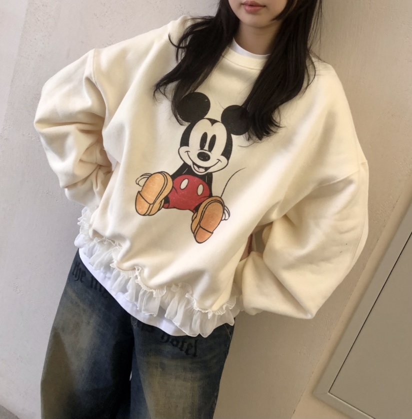 GLAD SOME東大門㊣實拍女士新品休閑真品時尚25秋冬衛衣雪紡GLAD SOME衛衣