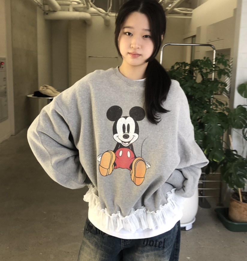 GLAD SOME東大門㊣實拍女士新品休閑真品時尚25秋冬衛衣雪紡GLAD SOME衛衣