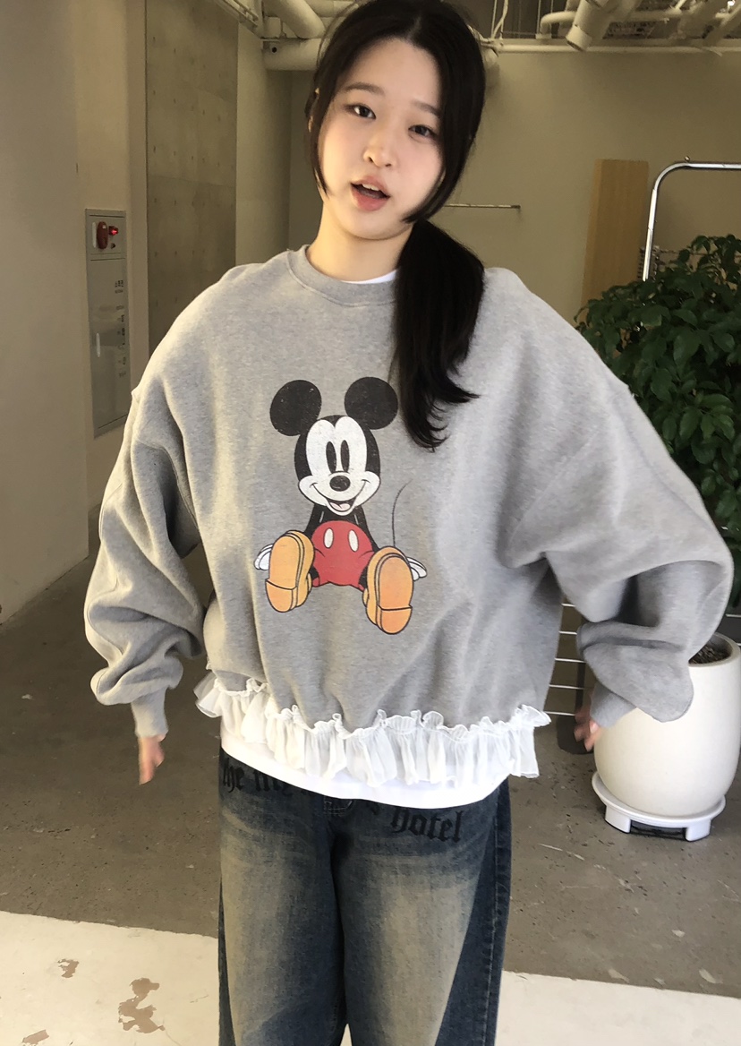 GLAD SOME東大門㊣實拍女士新品休閑真品時尚25秋冬衛衣雪紡GLAD SOME衛衣