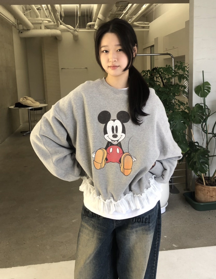 GLAD SOME東大門㊣實拍女士新品休閑真品時尚25秋冬衛衣雪紡GLAD SOME衛衣