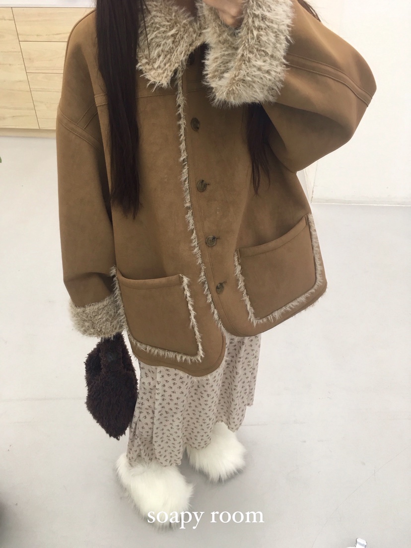 SOAPYROOM東大門㊣實拍女裝新款職業人氣熱賣時尚連衣裙含圍巾SOAPYROOM連衣裙