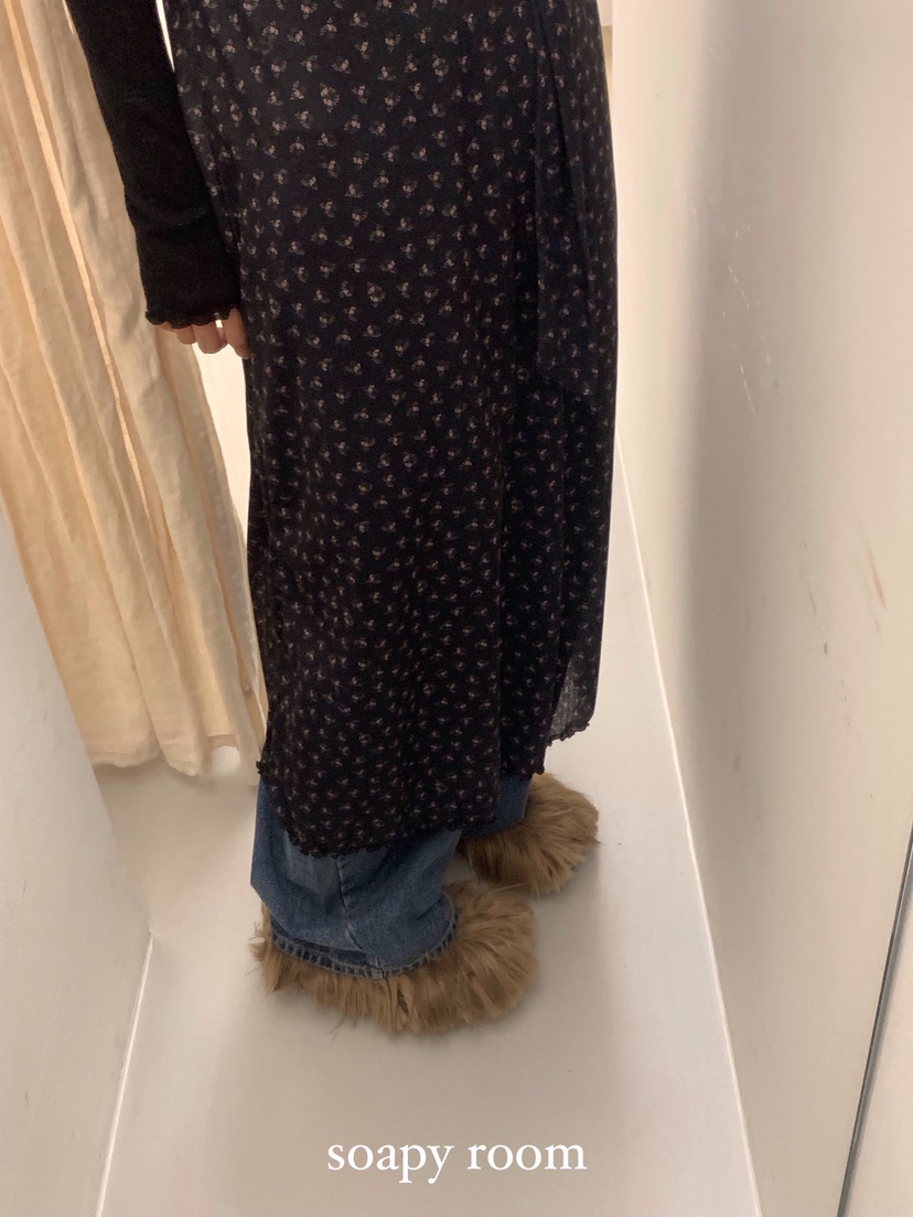 SOAPYROOM東大門㊣實拍女裝新款職業人氣熱賣時尚連衣裙含圍巾SOAPYROOM連衣裙