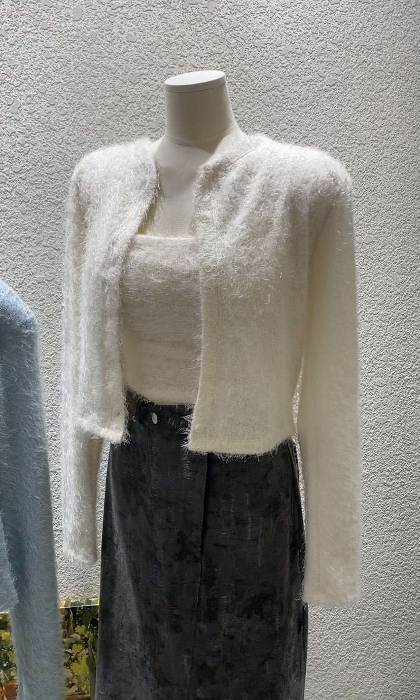 N BROWN東大門㊣直郵女裝新款時尚25秋冬職業推薦套裝羊毛衫N BROWN套裝