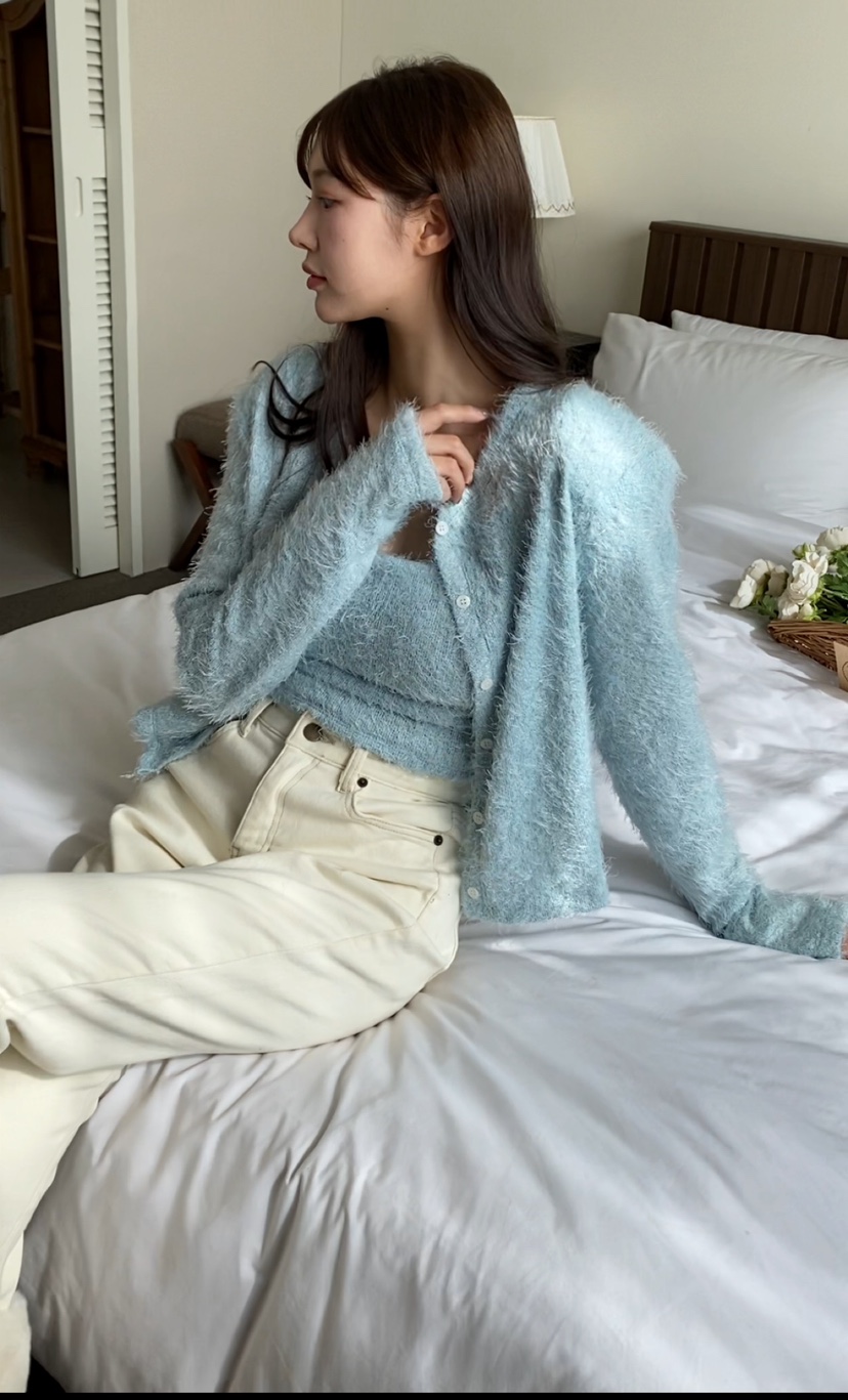 N BROWN東大門㊣直郵女裝新款時尚25秋冬職業推薦套裝羊毛衫N BROWN套裝