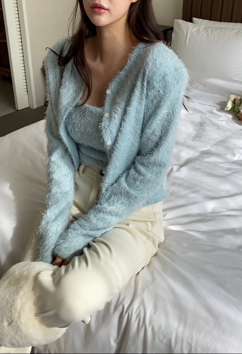 N BROWN東大門㊣直郵女裝新款時尚25秋冬職業推薦套裝羊毛衫N BROWN套裝