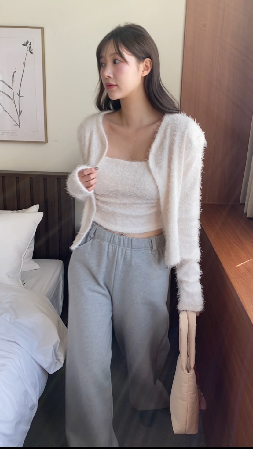 N BROWN東大門㊣直郵女裝新款時尚25秋冬職業推薦套裝羊毛衫N BROWN套裝