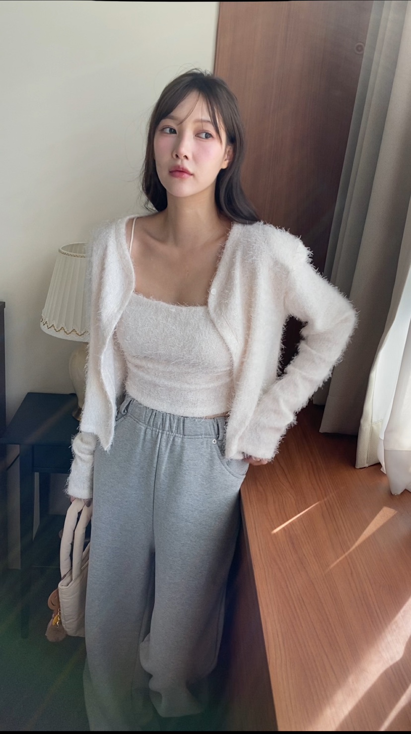 N BROWN東大門㊣直郵女裝新款時尚25秋冬職業推薦套裝羊毛衫N BROWN套裝