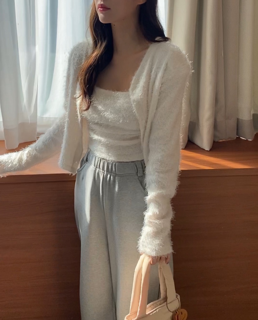 N BROWN東大門㊣直郵女裝新款時尚25秋冬職業推薦套裝羊毛衫N BROWN套裝