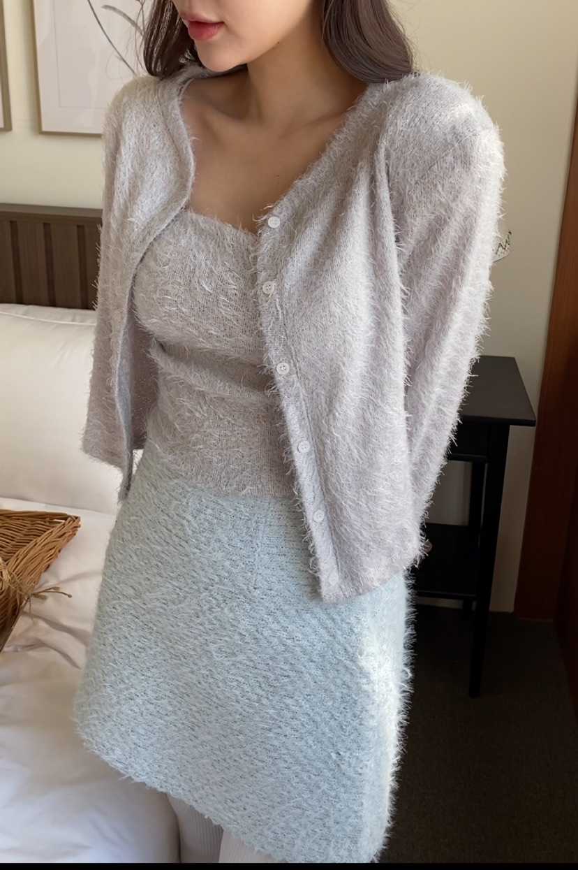 N BROWN東大門㊣直郵女裝新款時尚25秋冬職業推薦套裝羊毛衫N BROWN套裝