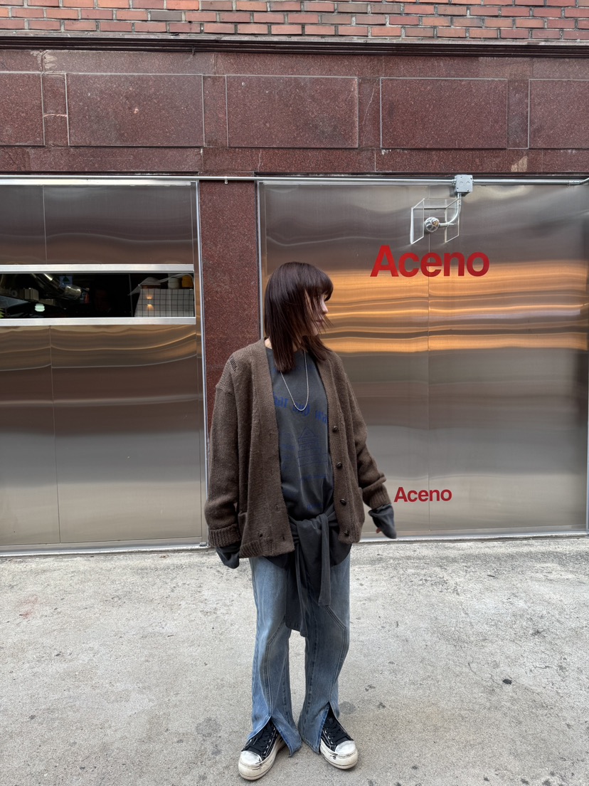 FRANC—L東大門㊣直郵女士新款職業休閑真品針織衫羊毛復古FRANC針織衫