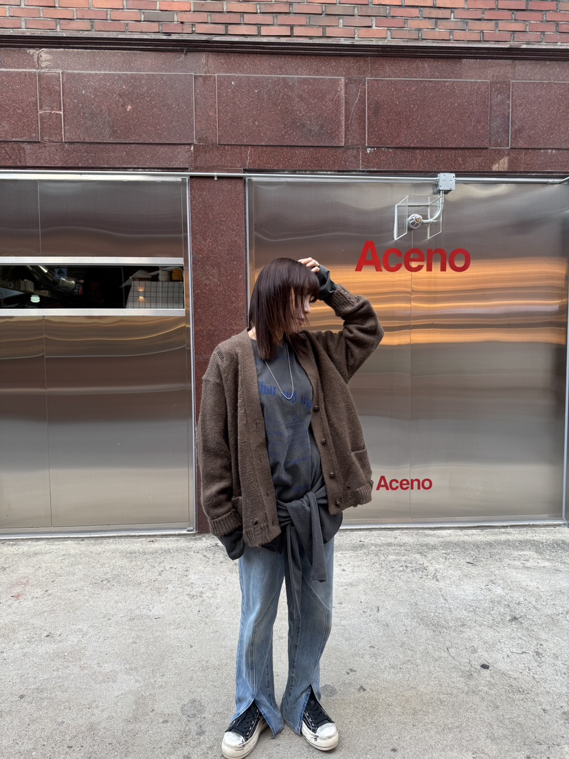 FRANC—L東大門㊣直郵女士新款職業休閑真品針織衫羊毛復古FRANC針織衫