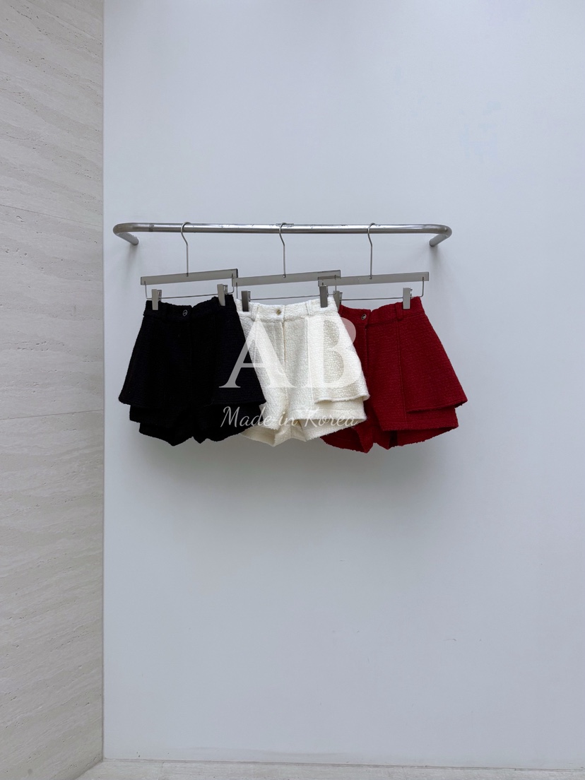 AB東大門㊣直郵女裝新品職業真品休閑25秋冬人氣推薦時尚短褲AB短褲