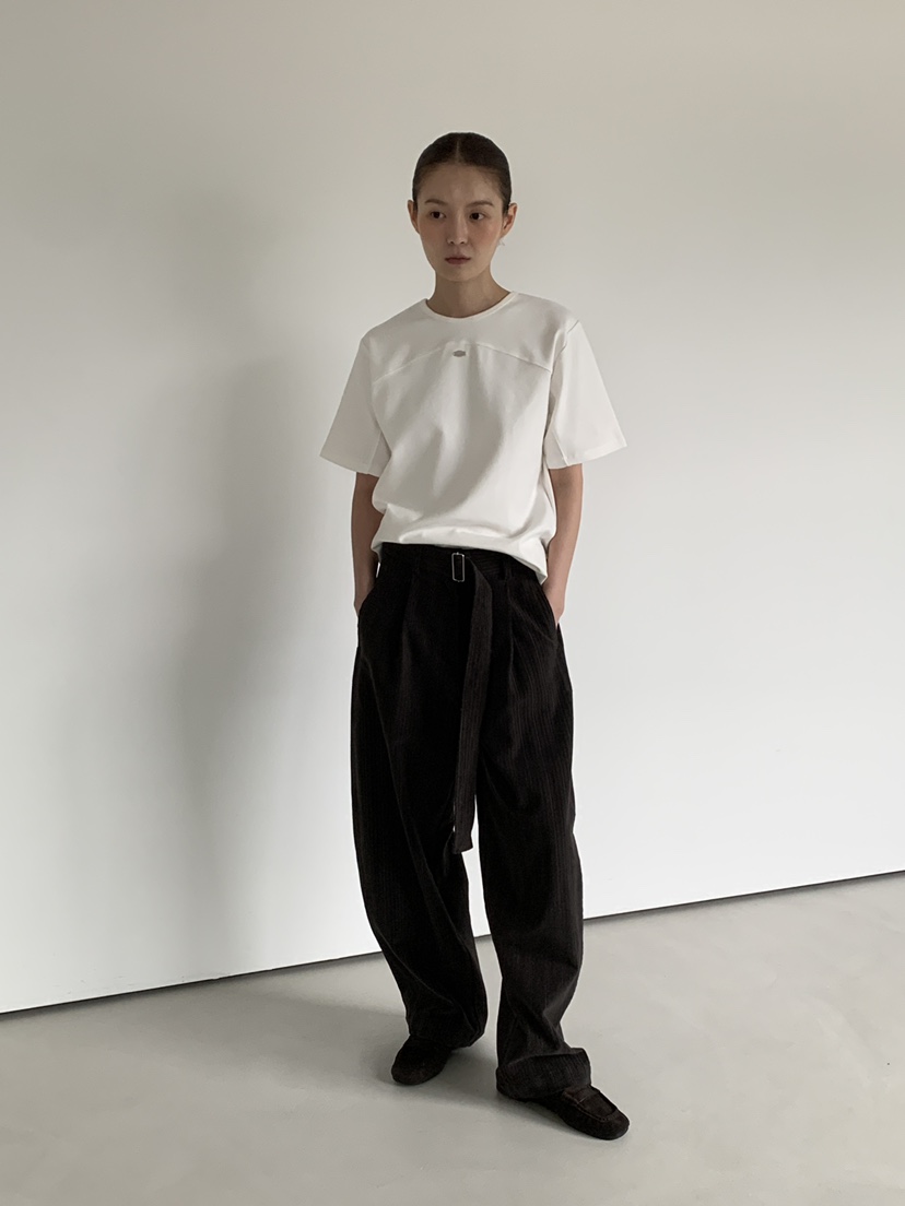 OURS韓國直郵㊣女士新品25秋冬人氣推薦真品職業熱賣休閑T恤OURST恤