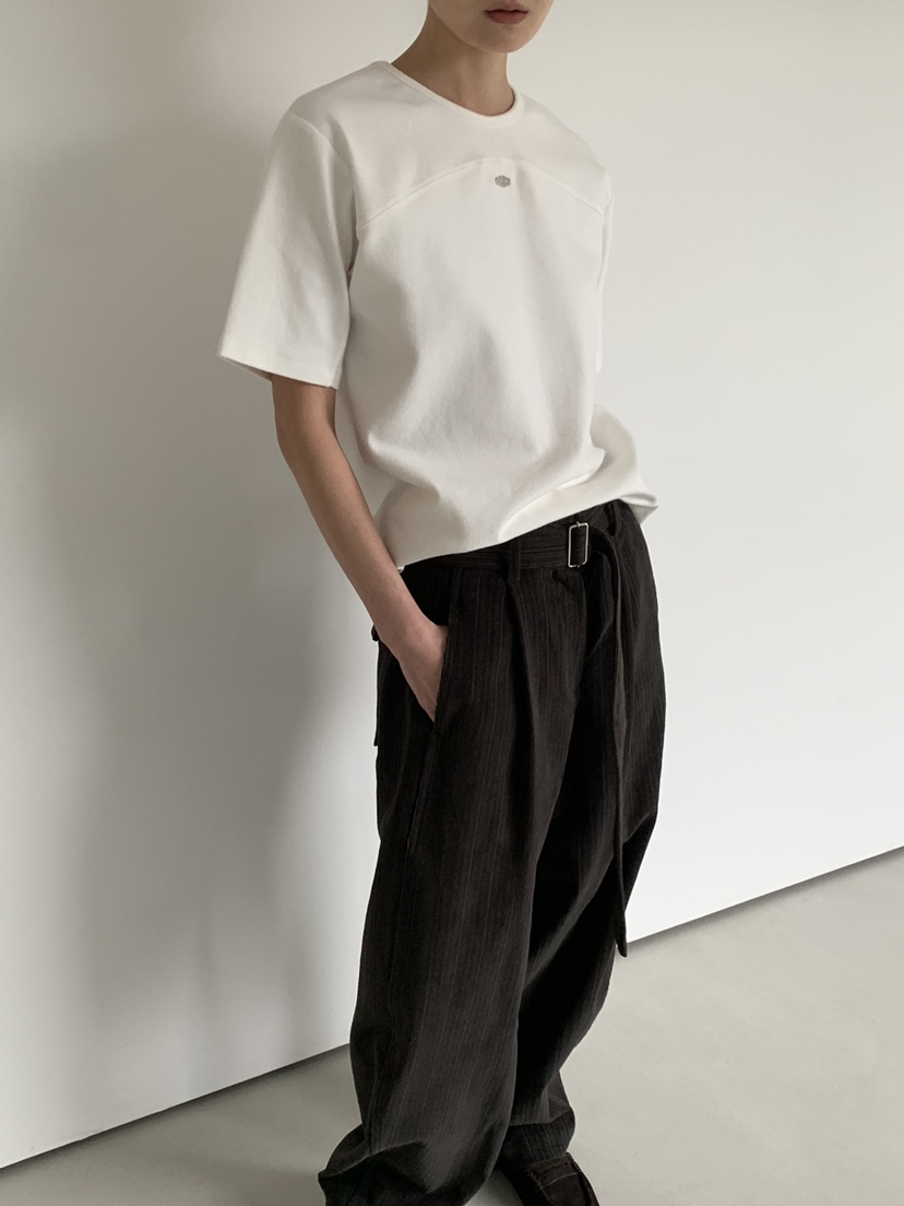 OURS韓國直郵㊣女士新品25秋冬人氣推薦真品職業熱賣休閑T恤OURST恤