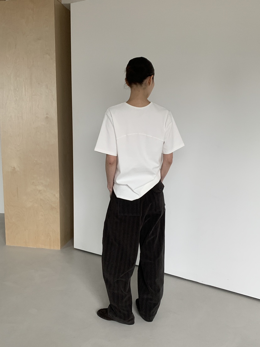 OURS韓國直郵㊣女士新品25秋冬人氣推薦真品職業熱賣休閑T恤OURST恤