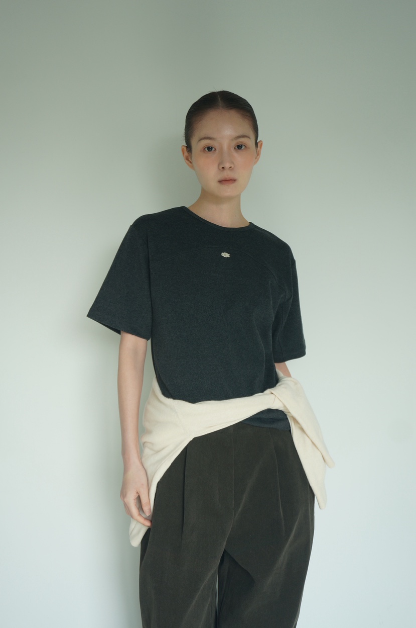 OURS韓國直郵㊣女士新品25秋冬人氣推薦真品職業熱賣休閑T恤OURST恤