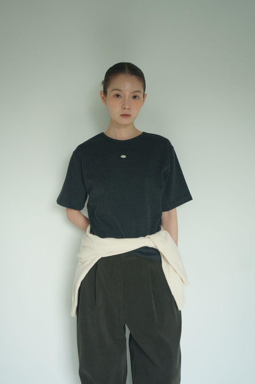 OURS韓國直郵㊣女士新品25秋冬人氣推薦真品職業熱賣休閑T恤OURST恤