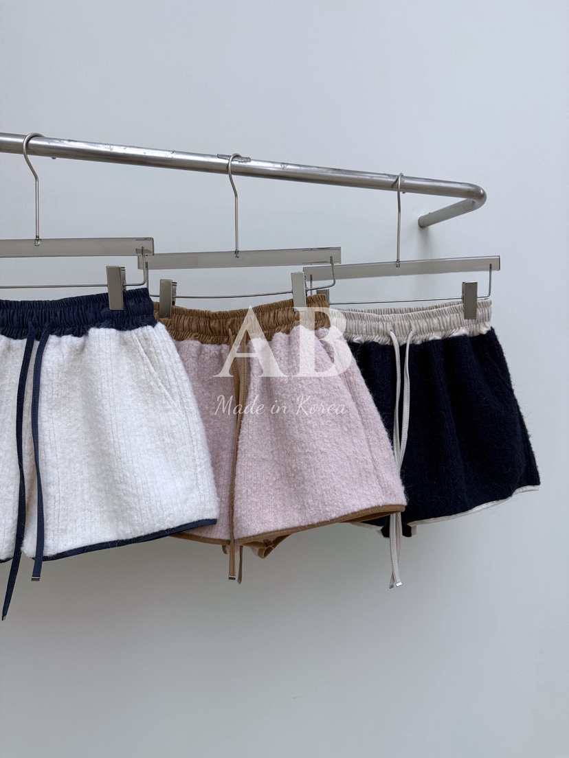 AB東大門㊣直郵女裝新品25秋冬人氣真品推薦休閑熱賣職業短褲AB短褲