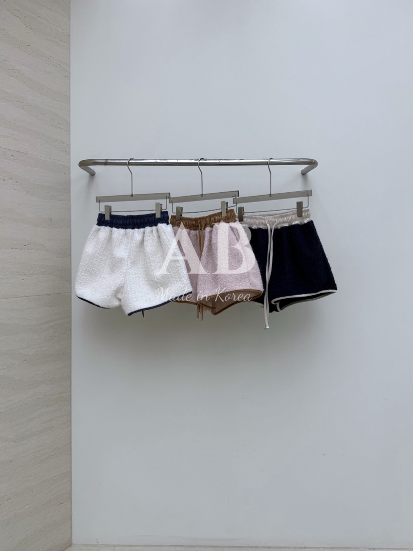 AB東大門㊣直郵女裝新品25秋冬人氣真品推薦休閑熱賣職業短褲AB短褲