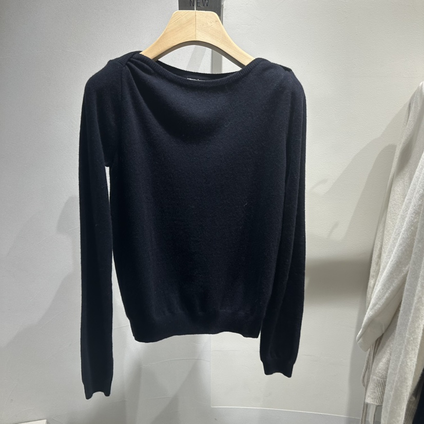 ROOM K-P東大門㊣代購女士新品25秋冬針織衫不含吊帶蝴蝶結ROOM K針織衫圖色2