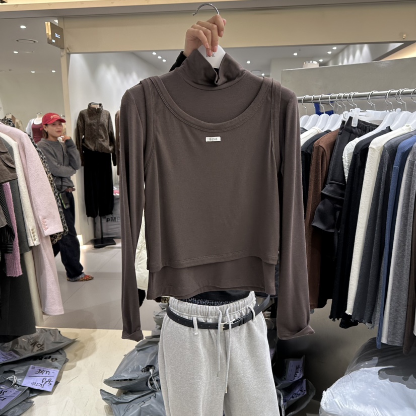 BENE韓國直郵㊣女士新款人氣25秋冬時尚推薦休閑套裝兩件套BENE套裝圖色3