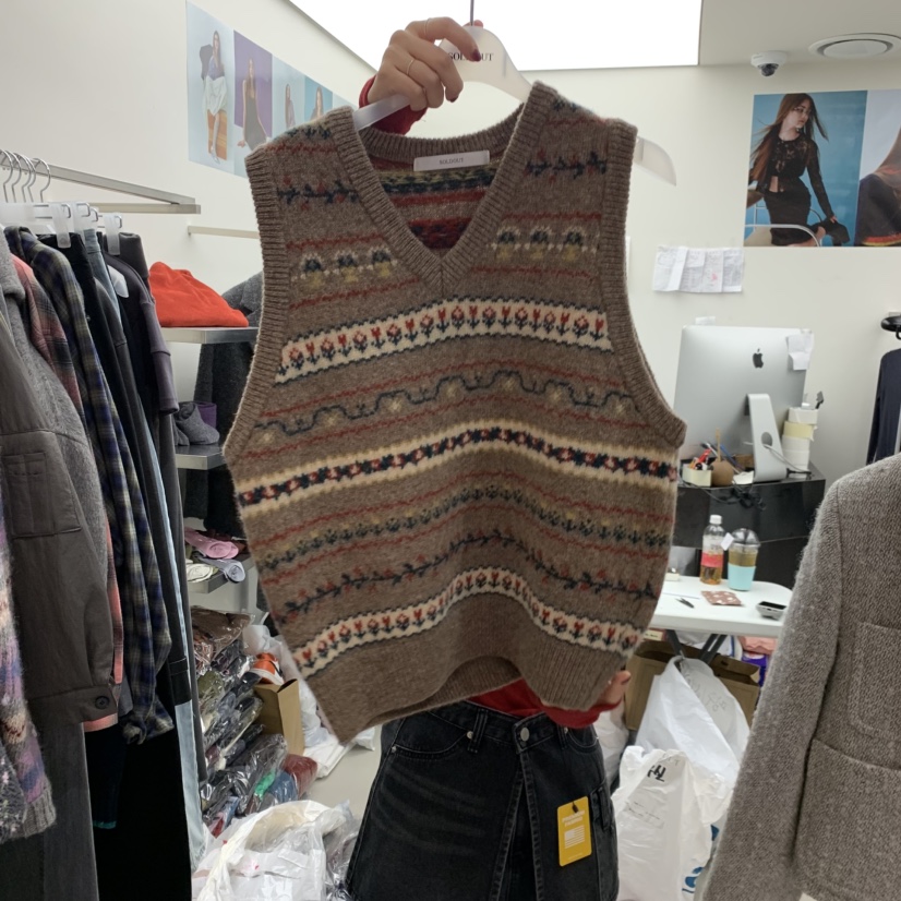 SOLD OUT東大門㊣實拍女士新品時尚熱賣休閑25秋冬吊帶背心SOLD OUT吊帶/背心圖色2