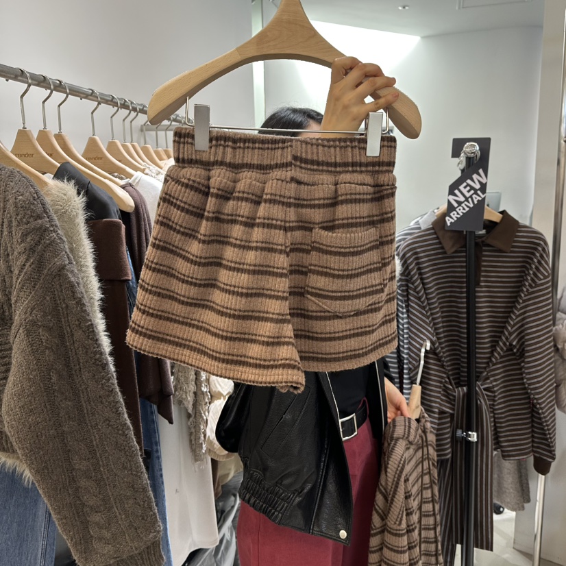 RENDER東大門㊣實拍女裝新品真品時尚25秋冬人氣休閑推薦短褲RENDER短褲