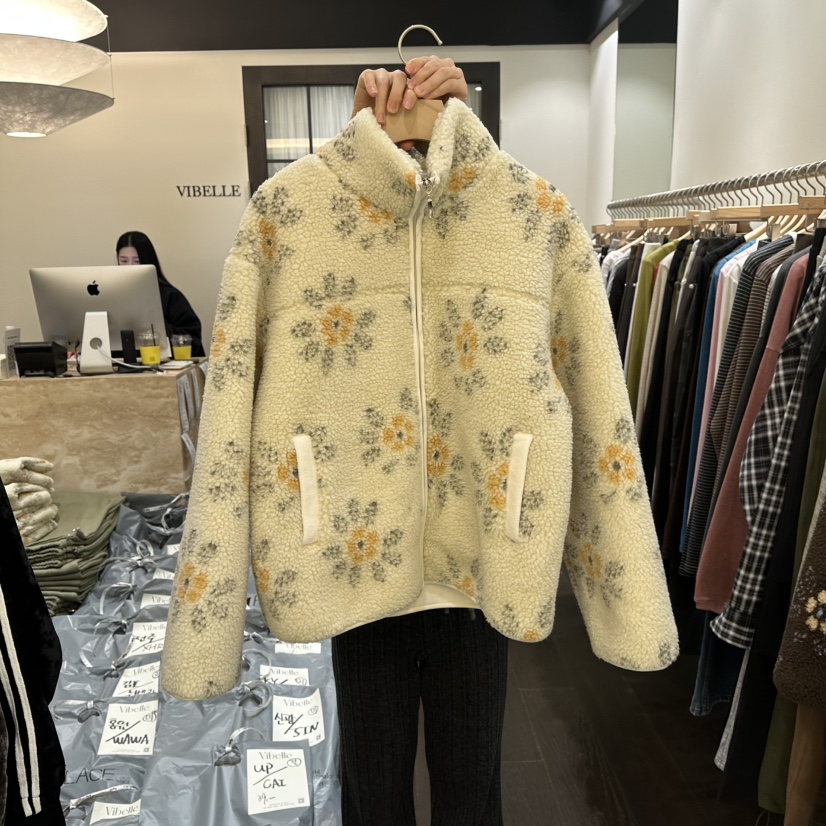 VIBELLE東大門㊣直郵女士新款熱賣人氣時尚真品25秋冬職業夾克VIBELLE夾克圖色2